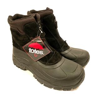 Totes Mens Snow Boot Sz 13 Burst Winter Waterproof